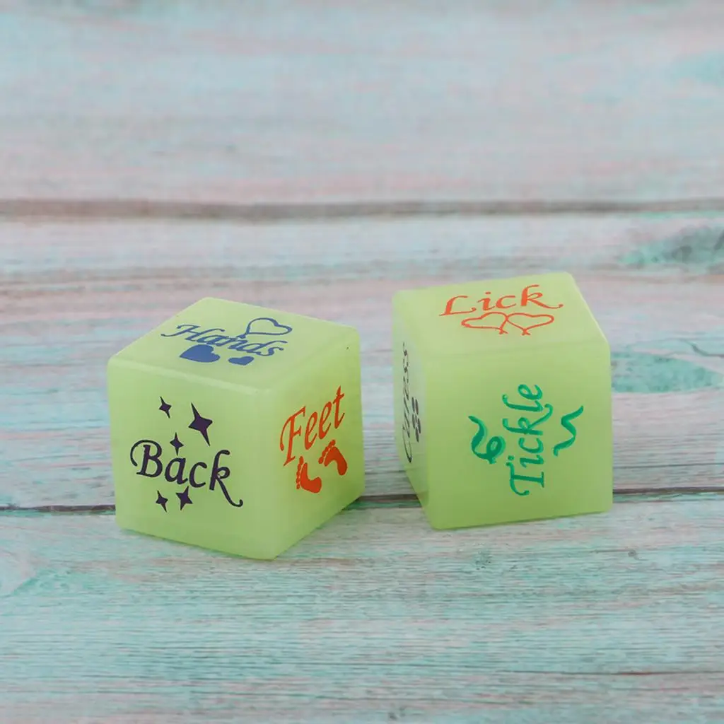 2 шт. D6 светящиеся в темноте игральные кости для пар, игральные кости для него или ее, пикантные G, интерактивные игровые кости, кости для вечеринок, игровые кости
2 шт. D6 светящиеся в темноте игральные кости для пар, игральные кости для него или ее, пикантные G, интерактивные игровые кости, кости для вечеринок, игровые кости