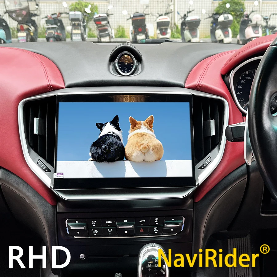 RHD For Maserati Ghibli 2014-2020 Car Radio Carplay Android Touch Screen Auto Stereo Video Player GPS Navigation Head Unit 10"
RHD For Maserati Ghibli 2014-2020 Car Radio Carplay Android Touch Screen Auto Stereo Video Player GPS Navigation Head Unit 10"