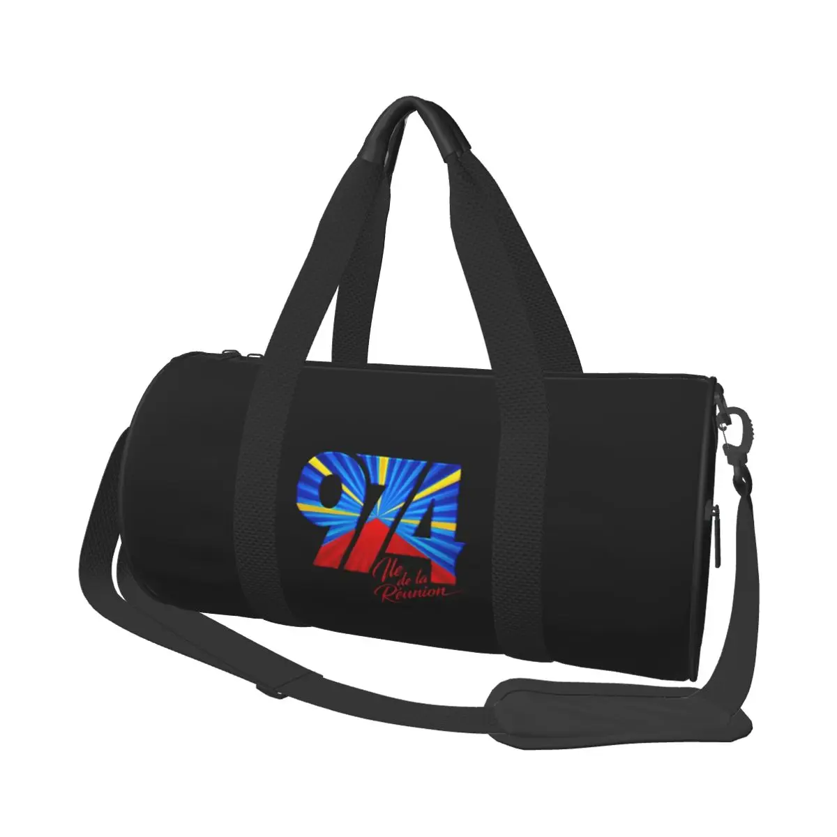 974 Reunion Island Flag Large Duffle Gym Bag Multi-Functional Duffle Travel Bags Handbags Fitness bag
974 Reunion Island Flag Large Duffle Gym Bag Multi-Functional Duffle Travel Bags Handbags Fitness bag