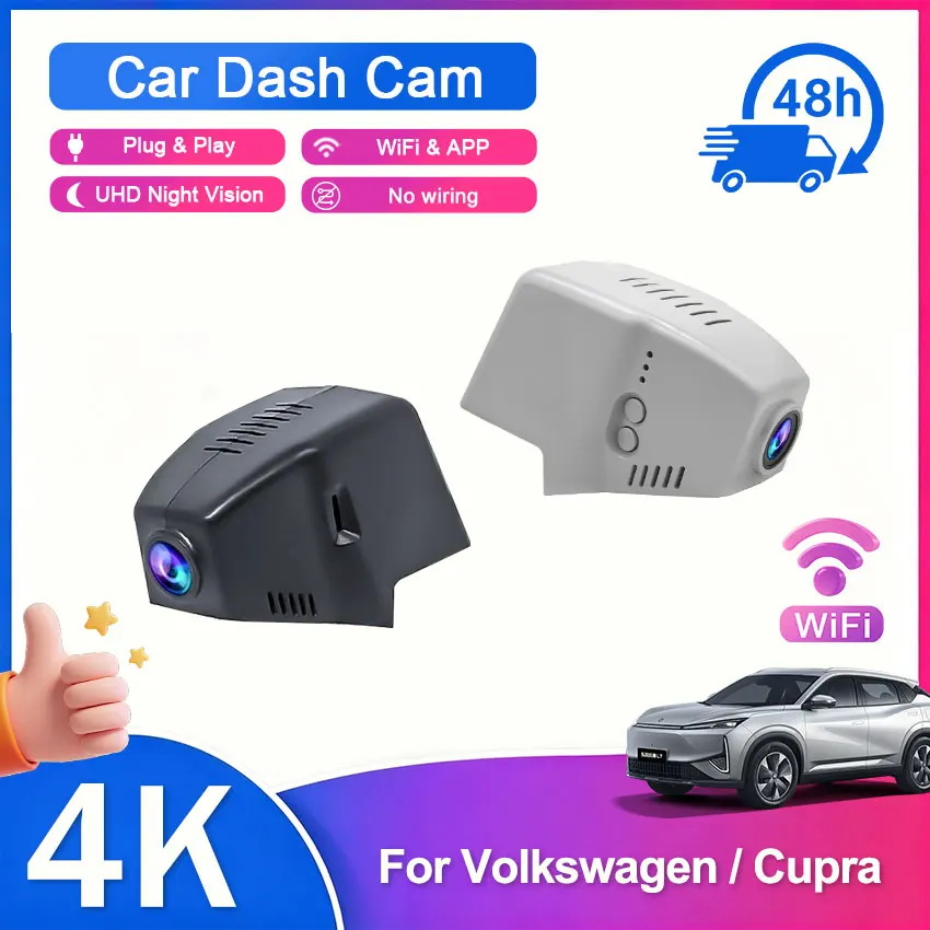4K Dash Cam Front Rear 2160P WiFi Dual Dashcam APP Control Easy Install Plug Play Compatible with For Volkswagen Arteon Vw
4K Dash Cam Front Rear 2160P WiFi Dual Dashcam APP Control Easy Install Plug Play Compatible with For Volkswagen Arteon Vw