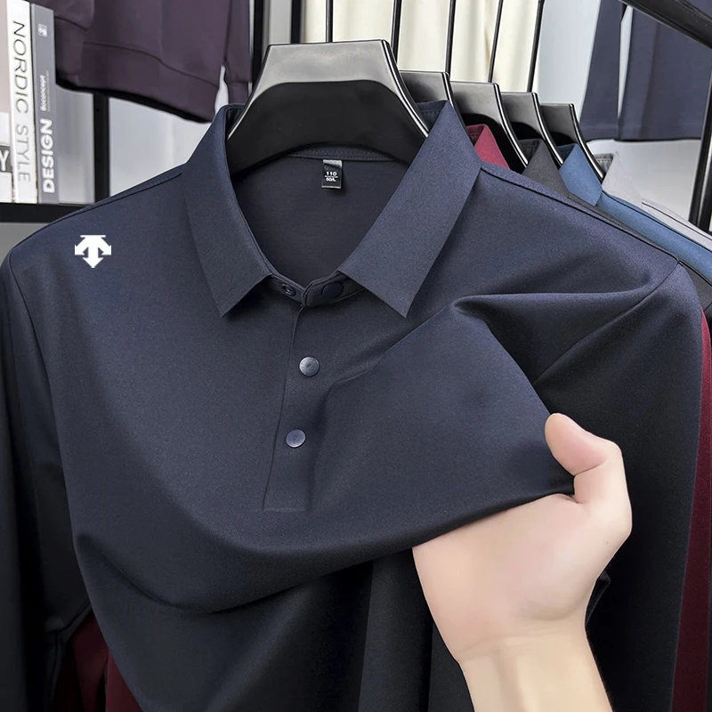 2026 Spring and Autumn New POLO Shirt Silk Long Sleeve T-shirt Men's Cotton Wool Warm Base Sweater
2026 Spring and Autumn New POLO Shirt Silk Long Sleeve T-shirt Men's Cotton Wool Warm Base Sweater