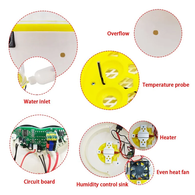 Best-9 Incubator, Incubators For Hatching Eggs, Automatic With Temperature Control, Incubator For Hatching Chicken
Best-9 Incubator, Incubators For Hatching Eggs, Automatic With Temperature Control, Incubator For Hatching Chicken