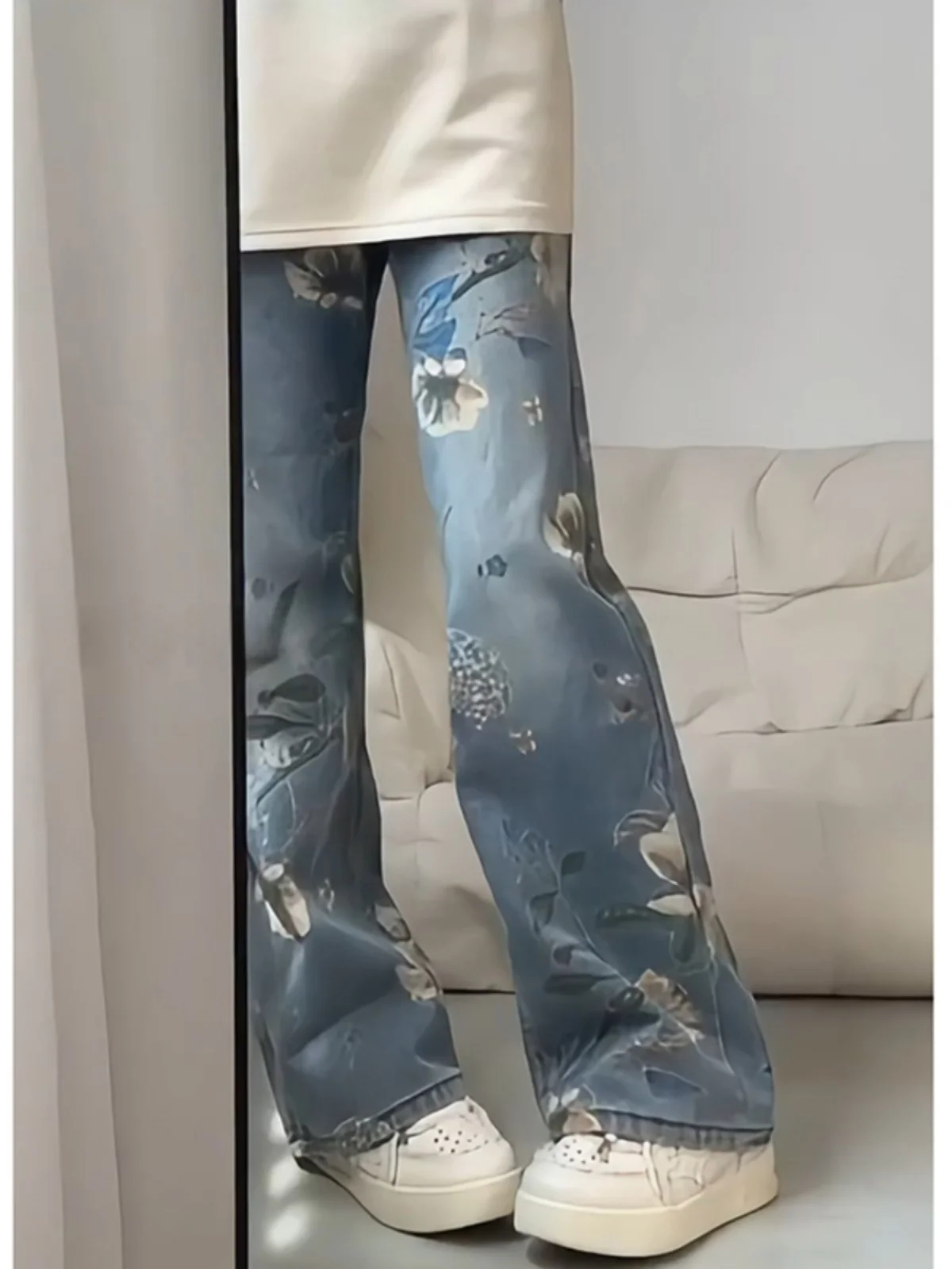 Fllue Men's Jeans Summer Thin Wide Leg Pants Loose Fit Teenagers American Sle 2024 New Arrival Low Waist Long Pants
Fllue Men's Jeans Summer Thin Wide Leg Pants Loose Fit Teenagers American Sle 2024 New Arrival Low Waist Long Pants