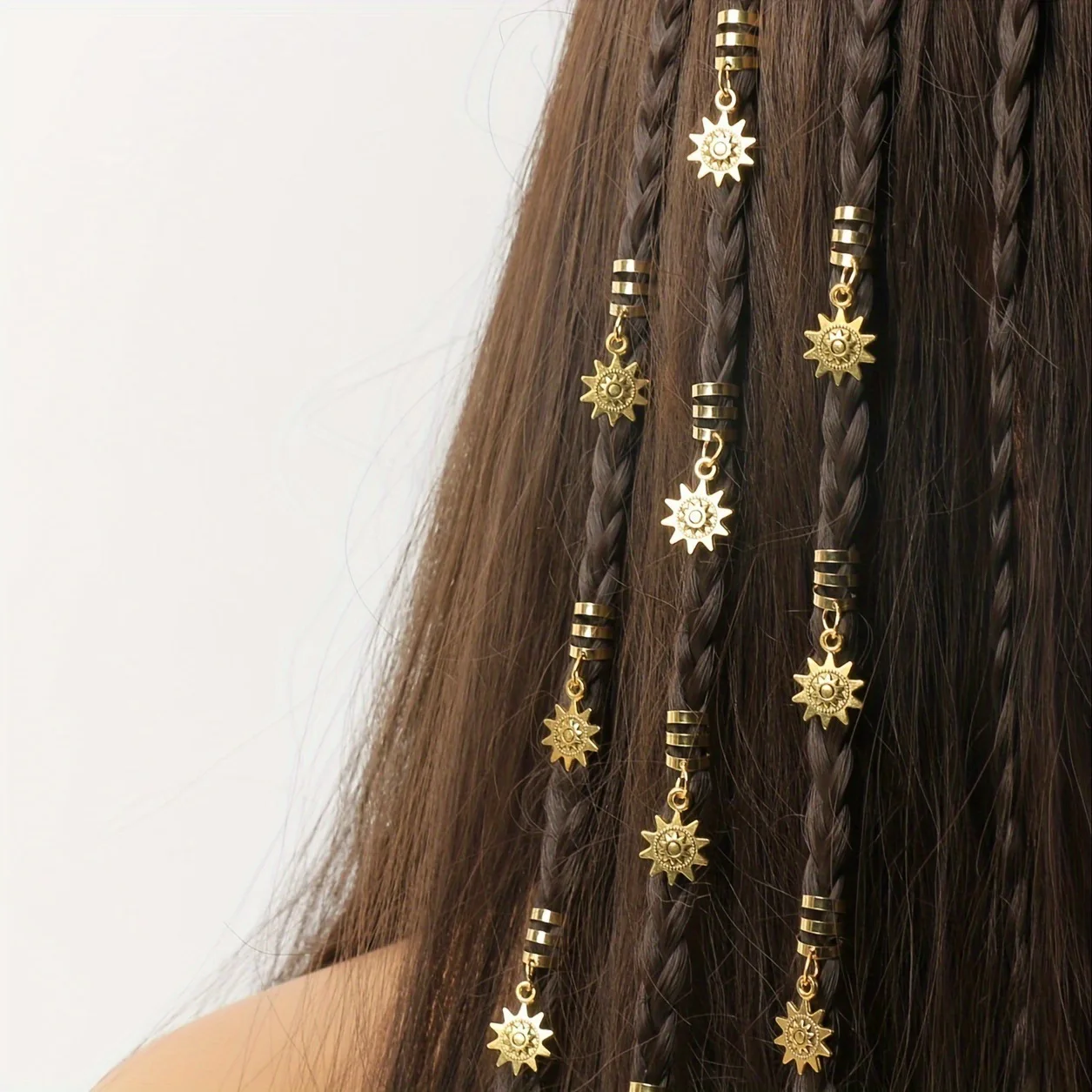 10 Pcs Dreadlock Hair Accessory Clip DIY Vintage Zinc Alloy Ornament Sun Pendant Charm
10 Pcs Dreadlock Hair Accessory Clip DIY Vintage Zinc Alloy Ornament Sun Pendant Charm