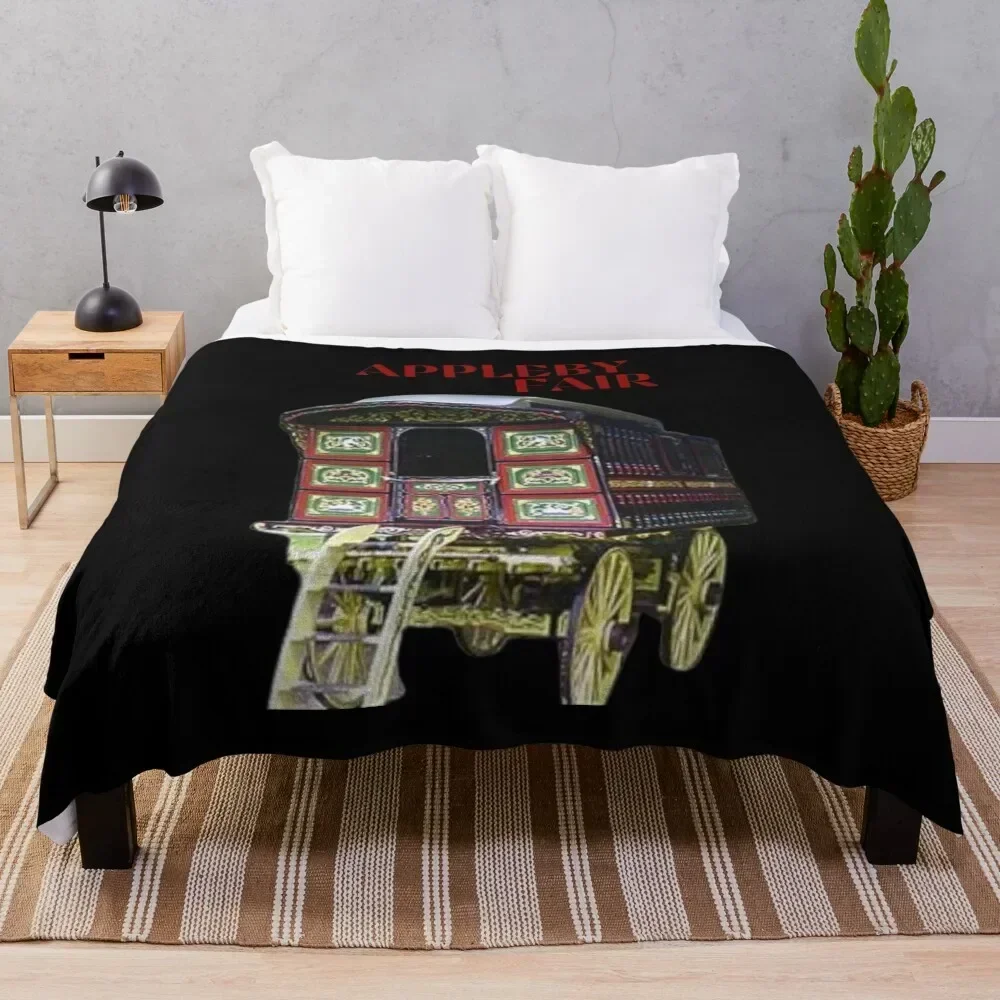 Appleby fair vardo gipsy wagon caravan Throw Blanket Faux Fur Soft Warm Blanket for Bed
Appleby fair vardo gipsy wagon caravan Throw Blanket Faux Fur Soft Warm Blanket for Bed