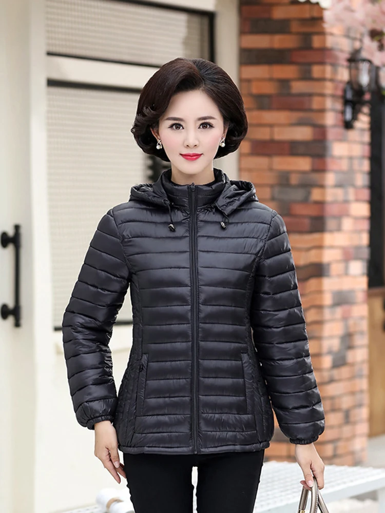 2023 Winter Jacket Women Womens Parkas Thicken Outerwear Solid Hooded Coats Short Female Slim Cotton Padded BasicTops
2023 Winter Jacket Women Womens Parkas Thicken Outerwear Solid Hooded Coats Short Female Slim Cotton Padded BasicTops