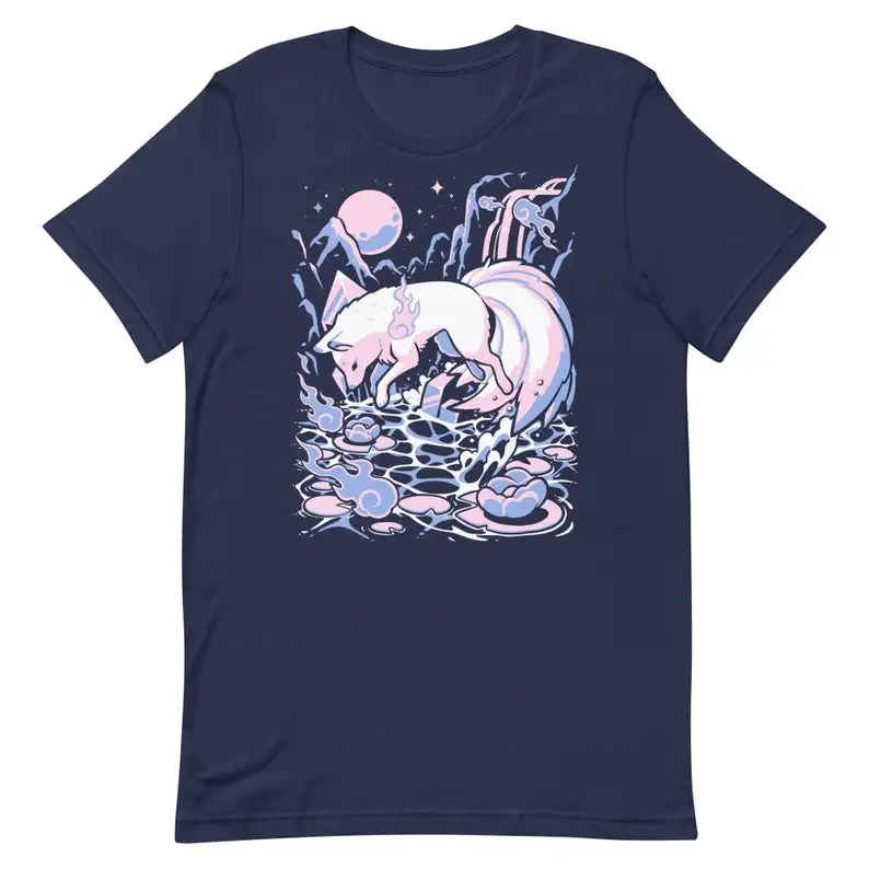Kitsune Unisex t-shirt Casual Round Neck Short Sleeve Men's Tees Regular Fit Men Women T Shirt
Kitsune Unisex t-shirt Casual Round Neck Short Sleeve Men's Tees Regular Fit Men Women T Shirt