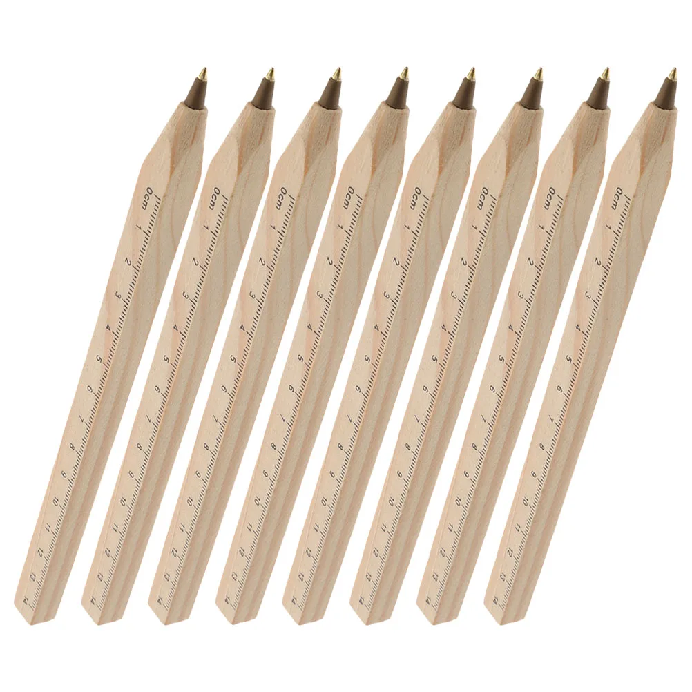 8pcs Wooden Fountain Pen Solid Wood Sign Pen Ball Point Ink Pens Classroom Prize Writing Engraved Square Shape Dual Function
8pcs Wooden Fountain Pen Solid Wood Sign Pen Ball Point Ink Pens Classroom Prize Writing Engraved Square Shape Dual Function