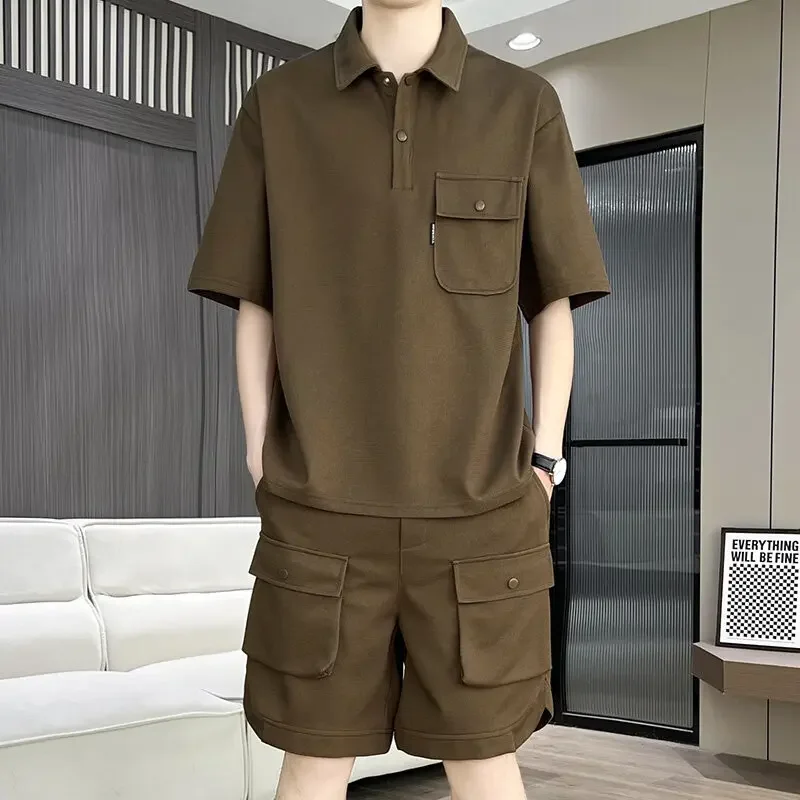 Рубашки + короткие летние модные эластичные талии спортивная одежда мужские повседневные комплекты мужские модные шорты и рубашки мужские размер M-4XL
Рубашки + короткие летние модные эластичные талии спортивная одежда мужские повседневные комплекты мужские модные шорты и рубашки мужские размер M-4XL