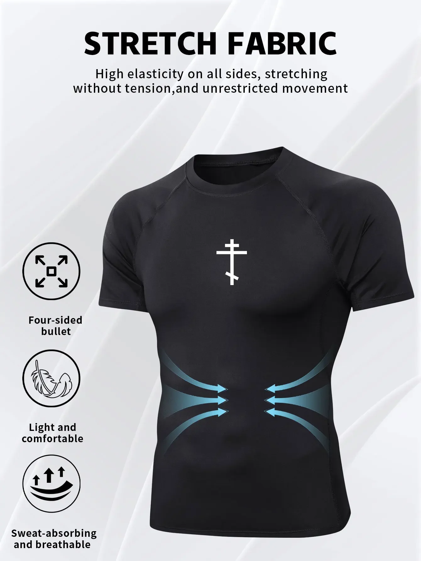 Men's Sports T-Shirt Casual Athletic Top Streetwear Fashion Comfortable Gym Lounge Wear
Men's Sports T-Shirt Casual Athletic Top Streetwear Fashion Comfortable Gym Lounge Wear