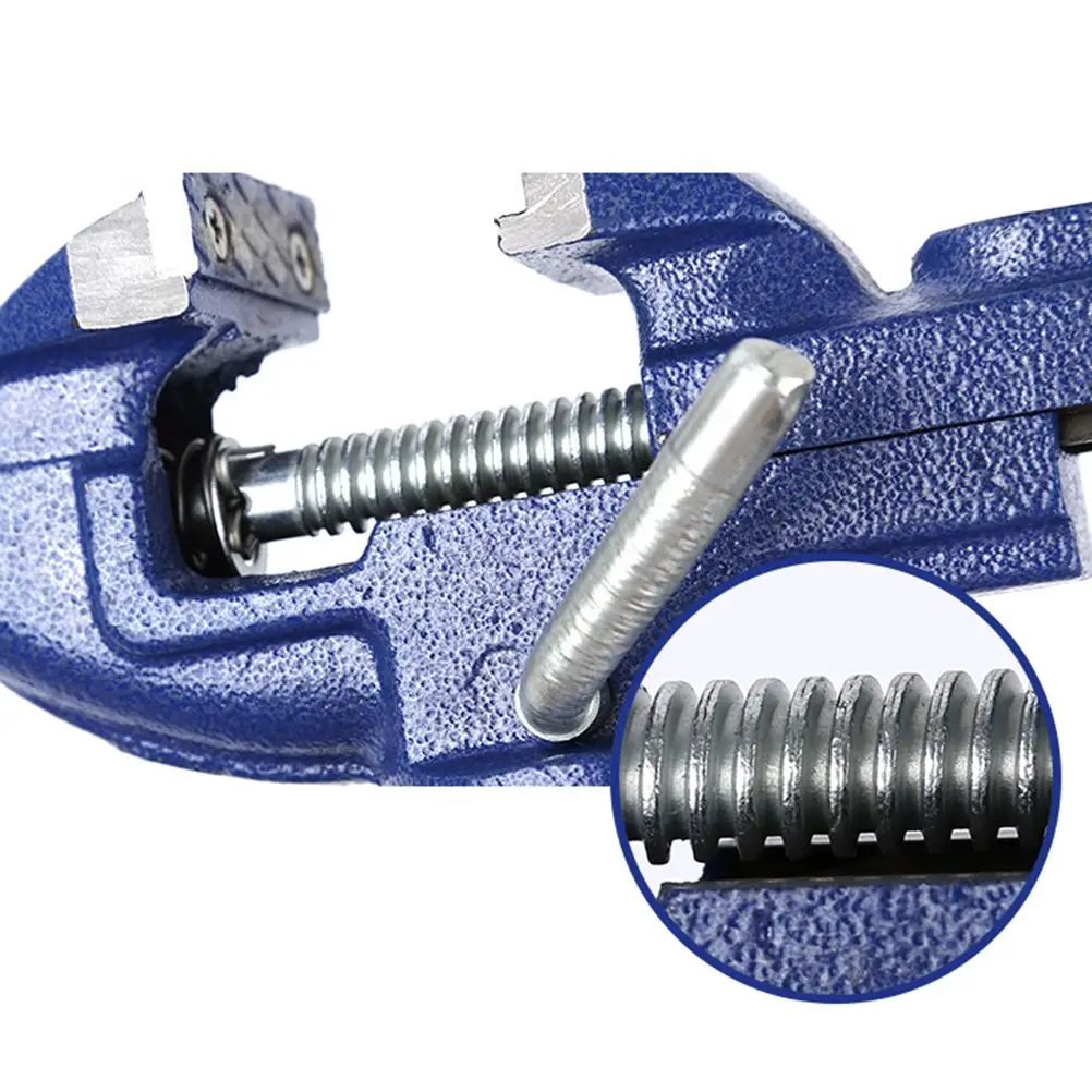 60mm Mini Household Mini Flat Table Vise Clamp-on Bench Vise Degree Rotaty Manual Bench Clamp for DIY Craft Jewelry Woo
60mm Mini Household Mini Flat Table Vise Clamp-on Bench Vise Degree Rotaty Manual Bench Clamp for DIY Craft Jewelry Woo