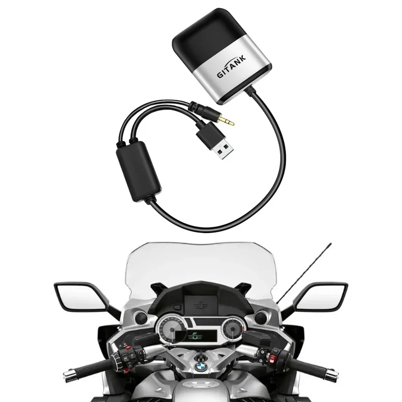 Bluetooth-адаптер GITANK-300M для мотоцикла BMW K1600 K1600GTL R1200RT R1250RT с разъемом OEM USB/AUX
Bluetooth-адаптер GITANK-300M для мотоцикла BMW K1600 K1600GTL R1200RT R1250RT с разъемом OEM USB/AUX