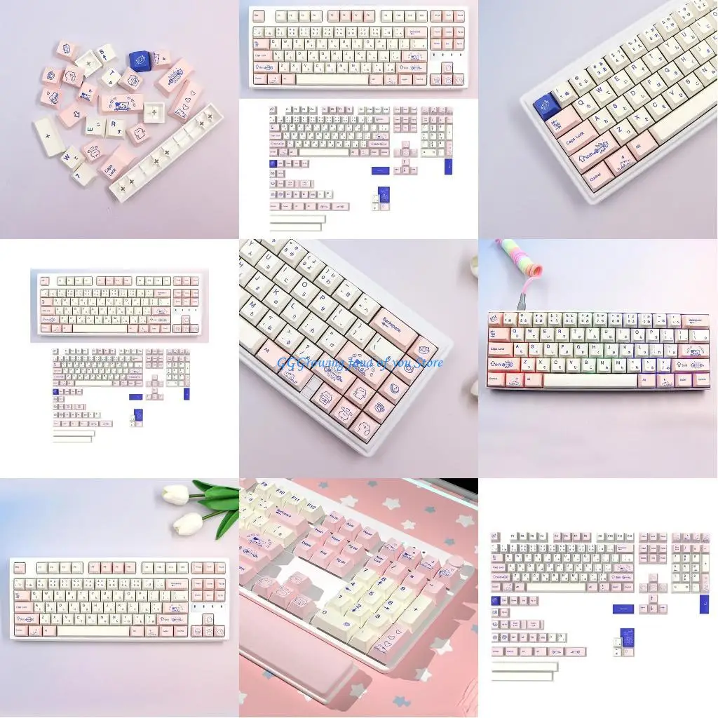 H9EB 145PCS Keycaps Backlit Thick PBT CherryProfile for Gaming Mechanical Keyboard
H9EB 145PCS Keycaps Backlit Thick PBT CherryProfile for Gaming Mechanical Keyboard