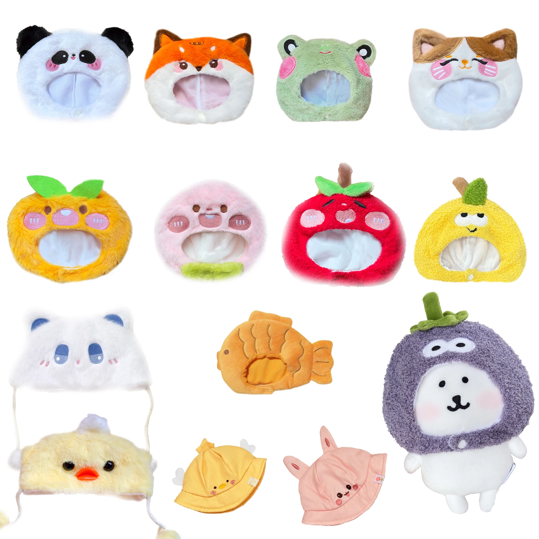 1 Pc of Chiikawa Toy Hat,Cute Stuffed Animal Clothes/Accessories, Fits 20cm To 25cm Toys
1 Pc of Chiikawa Toy Hat,Cute Stuffed Animal Clothes/Accessories, Fits 20cm To 25cm Toys