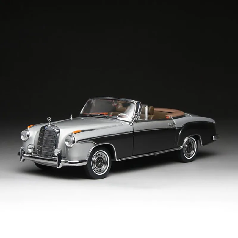 Коллекционная модель автомобиля из сплава под давлением 1/18 масштаб 220 SE 1960, сувенирные украшения, игрушечный автомобиль
Коллекционная модель автомобиля из сплава под давлением 1/18 масштаб 220 SE 1960, сувенирные украшения, игрушечный автомобиль