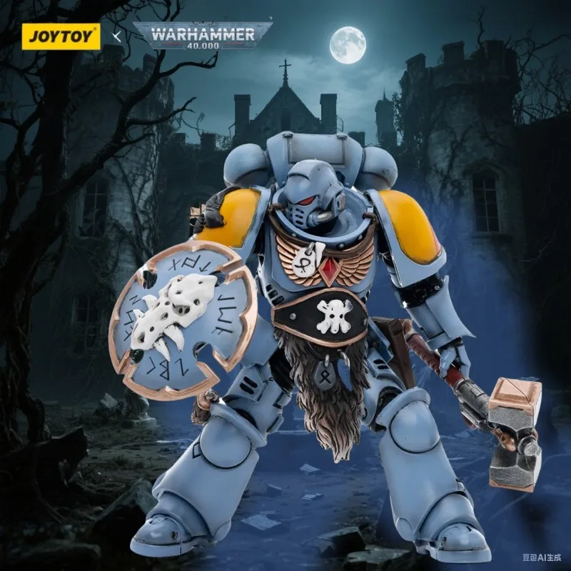 【In Stock】JOYTOY 1/18 Action Figure Warhammer 40K Space Wolves Claw Pack Sigyrr Stoneshield Anime Figures Toys Collection Model
【In Stock】JOYTOY 1/18 Action Figure Warhammer 40K Space Wolves Claw Pack Sigyrr Stoneshield Anime Figures Toys Collection Model