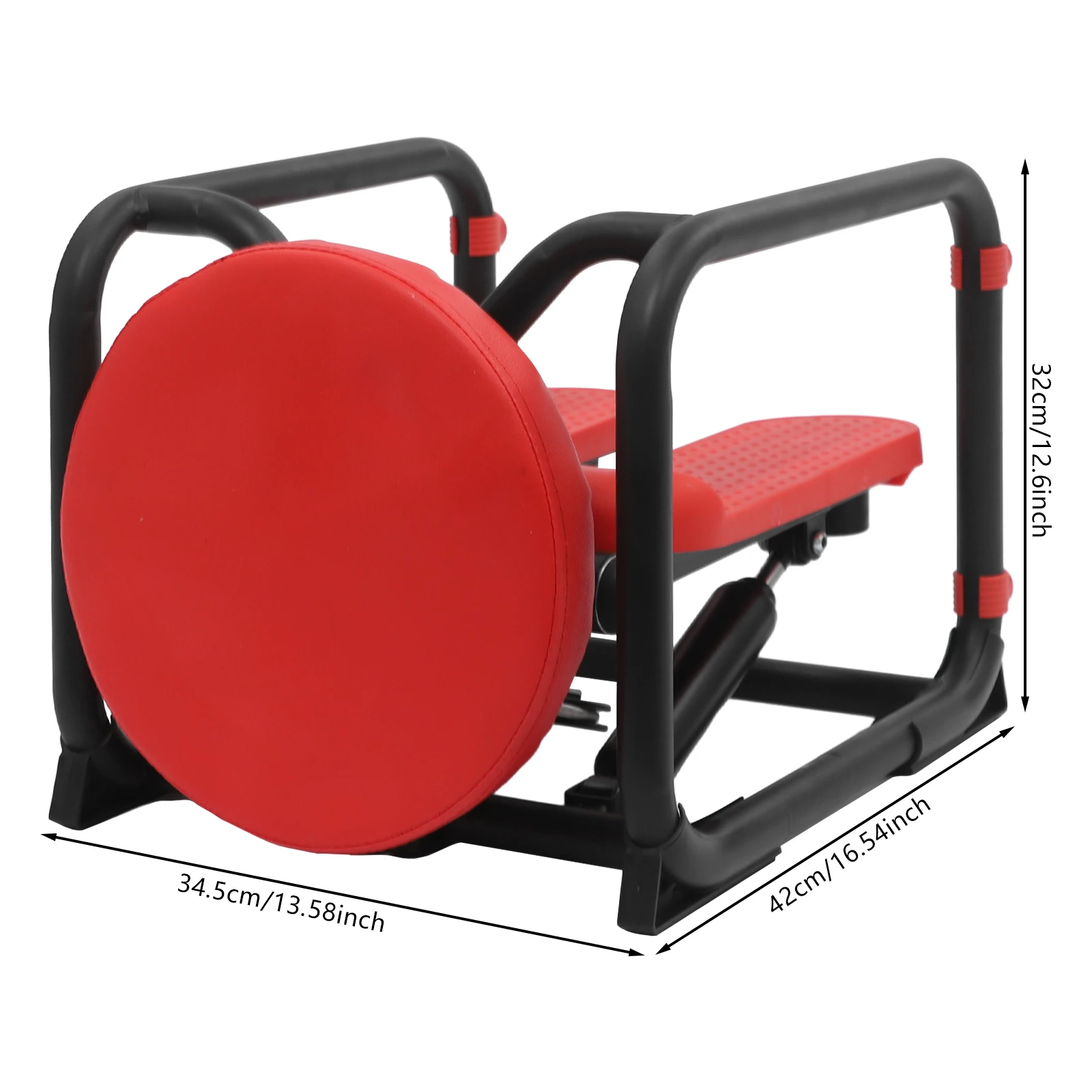 Black& Red 16.54*13.58*12.6in Multi-Function Stepper with Seat, Stepper for Home, Mini Sport Stepper for Home, Apartment
Black& Red 16.54*13.58*12.6in Multi-Function Stepper with Seat, Stepper for Home, Mini Sport Stepper for Home, Apartment
