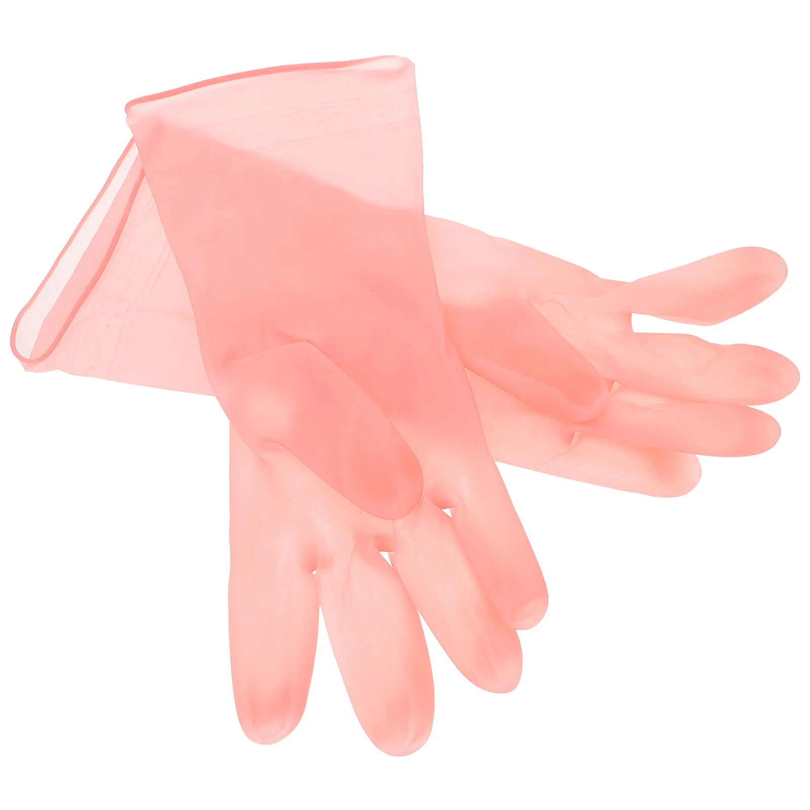 Cleaning Rubber Gloves Kitchen Dishwashing Good Looking Household PVC Material Pink
Cleaning Rubber Gloves Kitchen Dishwashing Good Looking Household PVC Material Pink