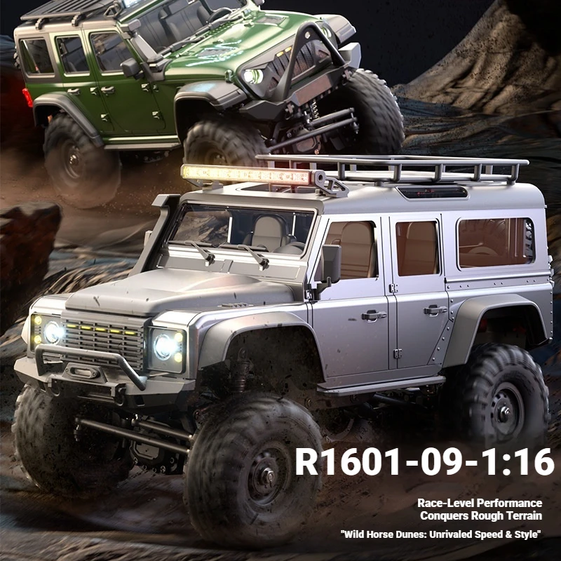 R1601-09 Fierce Horse Remote Control Car 1:16 Herdsman Climbing Car Four-Wheel Drive Off-Road Monster Truck Model Car
R1601-09 Fierce Horse Remote Control Car 1:16 Herdsman Climbing Car Four-Wheel Drive Off-Road Monster Truck Model Car