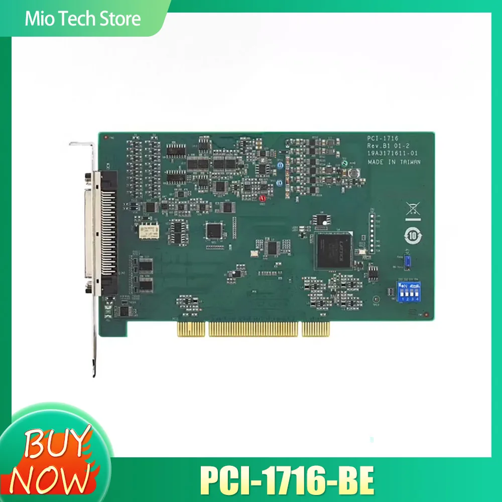 Для Advantech PCI-1716-BE 16-битная 16-канальная карта сбора данных высокого разрешения
Для Advantech PCI-1716-BE 16-битная 16-канальная карта сбора данных высокого разрешения