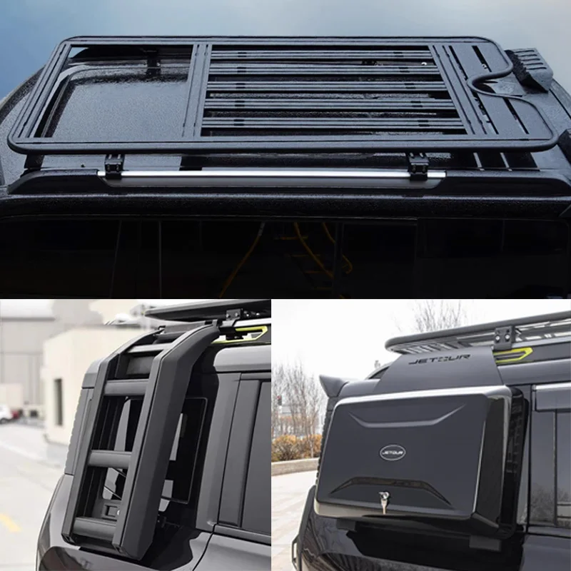 3items For Chery Jetour Traveller T2 Roof Side Ladder+Side Backpack +Luggage Exterior Parts Automobiles
3items For Chery Jetour Traveller T2 Roof Side Ladder+Side Backpack +Luggage Exterior Parts Automobiles