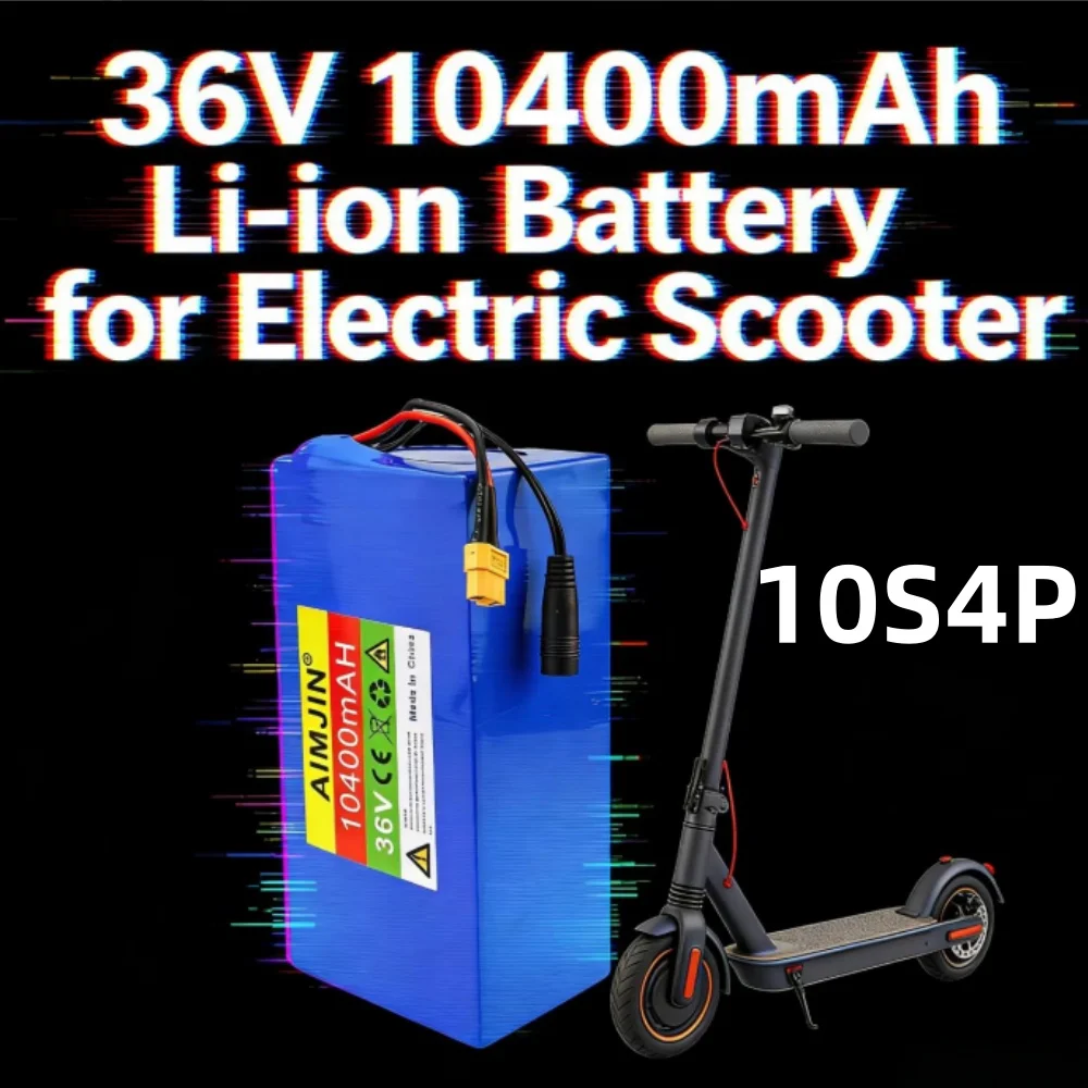 100%Original 36V 10S4P 10400mAh 500W High-Capacity Lithium-Ion Battery Pack – BMS & Plug Optional
100%Original 36V 10S4P 10400mAh 500W High-Capacity Lithium-Ion Battery Pack – BMS & Plug Optional