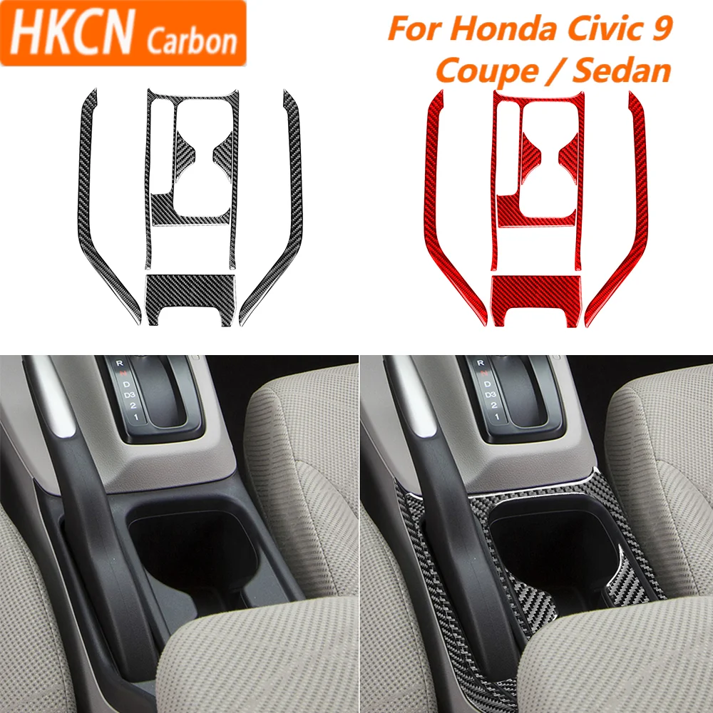 Car Accessories Carbon Fiber For Honda Civic 9 Coupe / Sedan 2013-2015 Console Cup Holder Paenl Set Interior Cover Trim Sticker
Car Accessories Carbon Fiber For Honda Civic 9 Coupe / Sedan 2013-2015 Console Cup Holder Paenl Set Interior Cover Trim Sticker