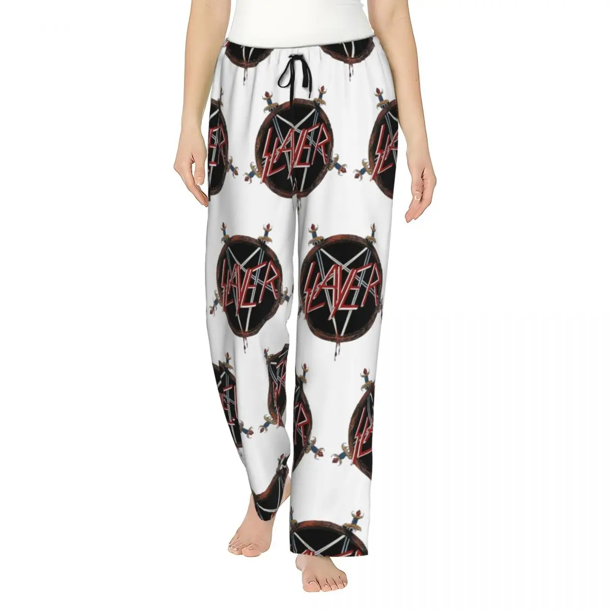 Женские пижамные штаны с логотипом Slayers на заказ, одежда для сна с карманами
Женские пижамные штаны с логотипом Slayers на заказ, одежда для сна с карманами
