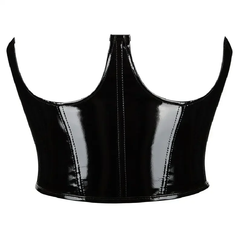 Black Shiny Pvc Leather Corset Underbust Women Gothic Corset Top Curve Shaper Strap Punk Slimming Waist Belt Tied Waistband
Black Shiny Pvc Leather Corset Underbust Women Gothic Corset Top Curve Shaper Strap Punk Slimming Waist Belt Tied Waistband