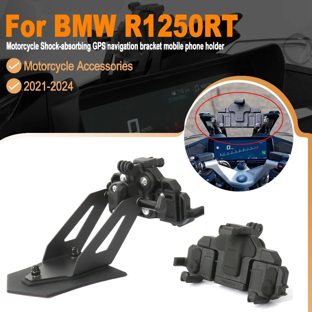 GPS Mount Device Carrier SMART PHONE Adapt Holder For BMW R 1250 RT R1250RT Motorcycle Navigation Bracket 2021- 2024
GPS Mount Device Carrier SMART PHONE Adapt Holder For BMW R 1250 RT R1250RT Motorcycle Navigation Bracket 2021- 2024