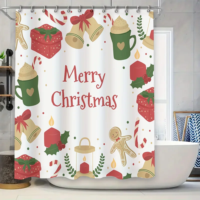 Christmas Shower Curtain Christmas Decorations Home Decoration Bathroom Decoration Xmas Gift for Her Merry Christmas Bell Ginger
Christmas Shower Curtain Christmas Decorations Home Decoration Bathroom Decoration Xmas Gift for Her Merry Christmas Bell Ginger
