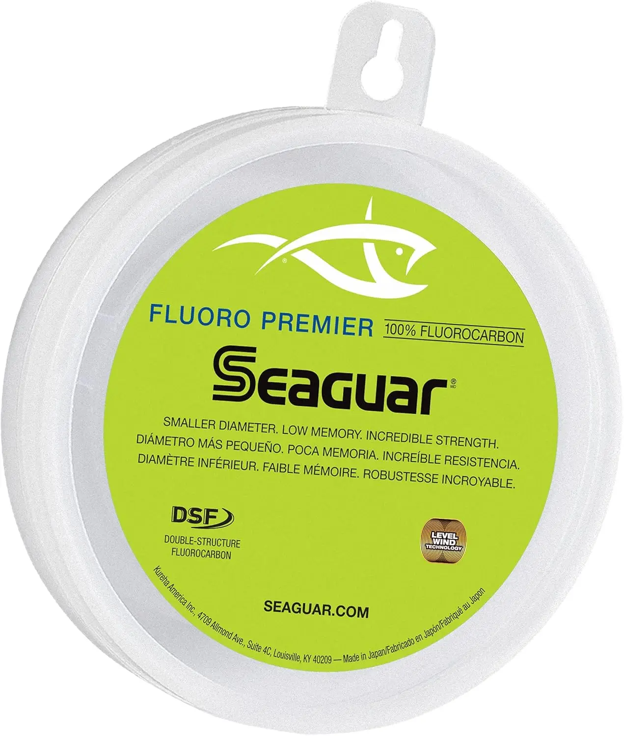 Premium Fluorocarbon Fishing Leader, Superior Knot Strength & Abrasion Resistance, Multiple Sizes
Premium Fluorocarbon Fishing Leader, Superior Knot Strength & Abrasion Resistance, Multiple Sizes