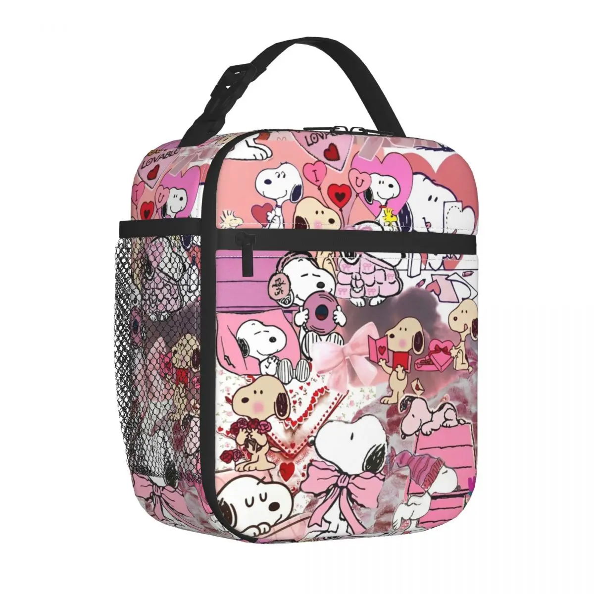 Изолированные сумки для обеда Pink Snoopy, большая вместимость, контейнер для еды с героями мультфильмов, сумка-холодильник, ланч-бокс, сумка-тоут, школьная дорожная сумка для девочек и мальчиков
Изолированные сумки для обеда Pink Snoopy, большая вместимость, контейнер для еды с героями мультфильмов, сумка-холодильник, ланч-бокс, сумка-тоут, школьная дорожная сумка для девочек и мальчиков