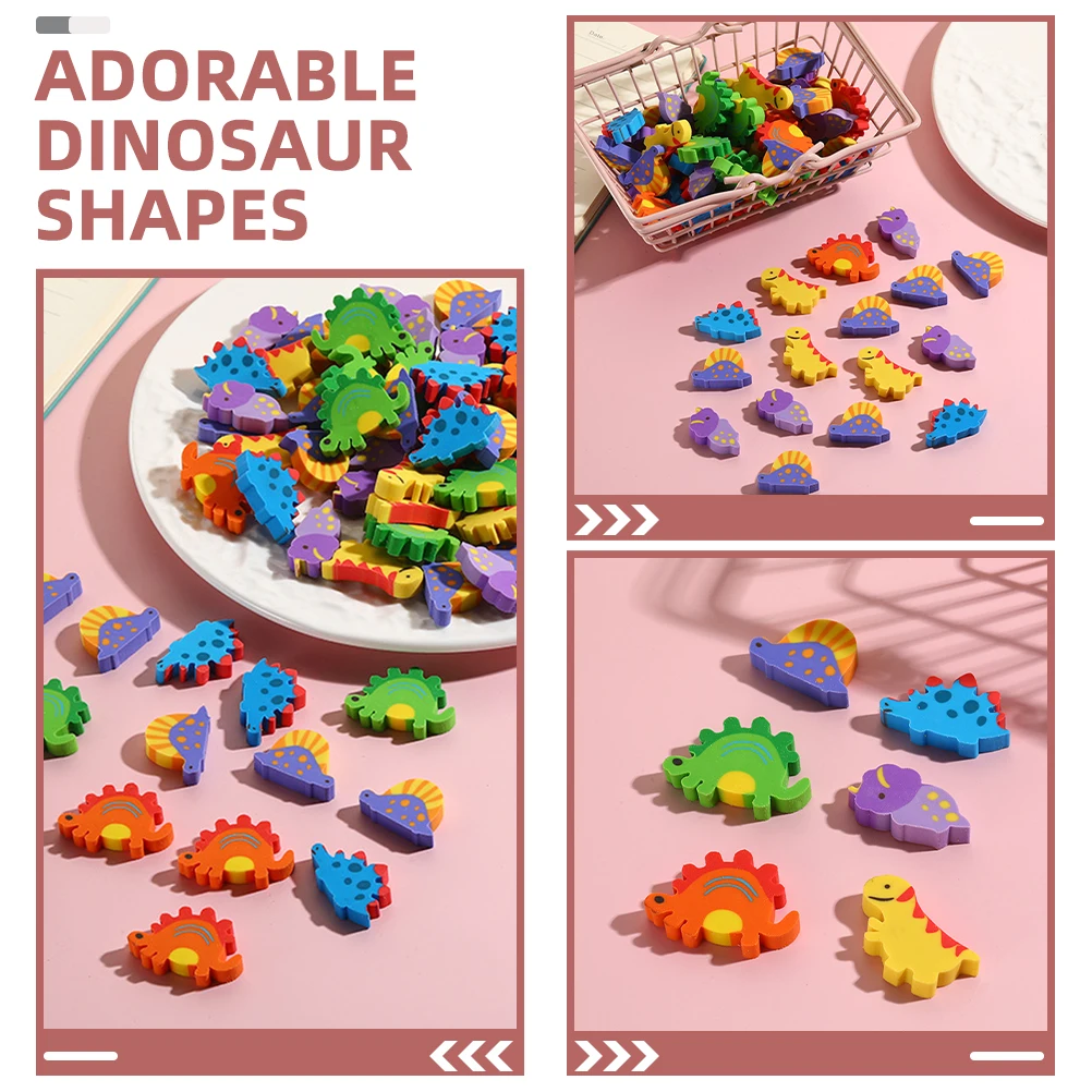 120 Pcs Cartoon Dinosaur Erasers Mini Bulk TPR Safe Environmental Fun Student Classroom Activities Prizes Kids Long Term Use
120 Pcs Cartoon Dinosaur Erasers Mini Bulk TPR Safe Environmental Fun Student Classroom Activities Prizes Kids Long Term Use