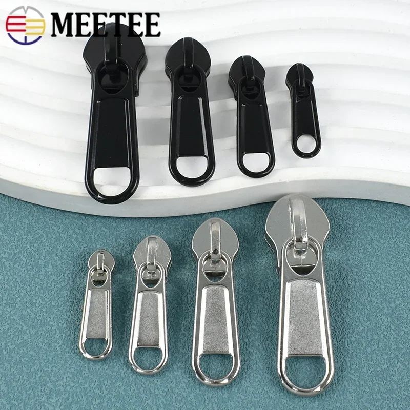 10-30Pc Meetee 3# 5# 8# 10# Nylon Zipper Sliders for Zips Closures Bag Clothes Zippers Puller Head Zip Repair Kits Accessories
10-30Pc Meetee 3# 5# 8# 10# Nylon Zipper Sliders for Zips Closures Bag Clothes Zippers Puller Head Zip Repair Kits Accessories
