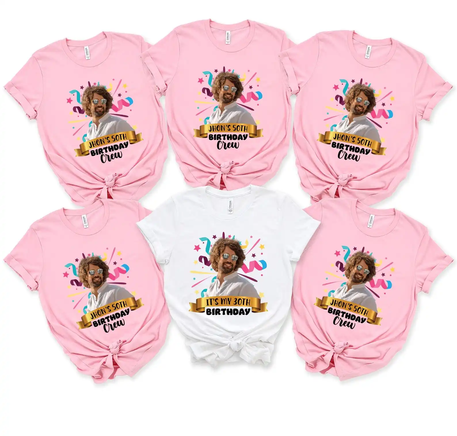 Custom Funny Photo Birthday Crew Shirts Design It's My Birthday Shirt Women Men Personalized Birthday Group Party Cheering Tee
Custom Funny Photo Birthday Crew Shirts Design It's My Birthday Shirt Women Men Personalized Birthday Group Party Cheering Tee