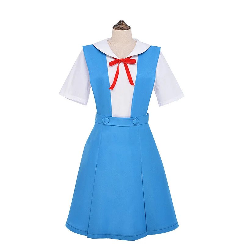 Rei Ayanami Cosplay Costume Asuka Langley Soryu School Uniform Dress Halloween Carnival Party Outfits Sexy Girl Women JK Uniform
Rei Ayanami Cosplay Costume Asuka Langley Soryu School Uniform Dress Halloween Carnival Party Outfits Sexy Girl Women JK Uniform