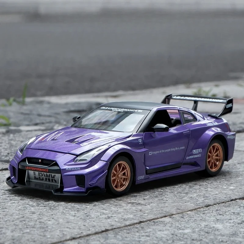 1:24 Nis GTR CSR2 Skyline Ares Diecasts & Toy Vehicles Metal Toy Car Model High Simulation Pull Back Collection Kids Toys
1:24 Nis GTR CSR2 Skyline Ares Diecasts & Toy Vehicles Metal Toy Car Model High Simulation Pull Back Collection Kids Toys