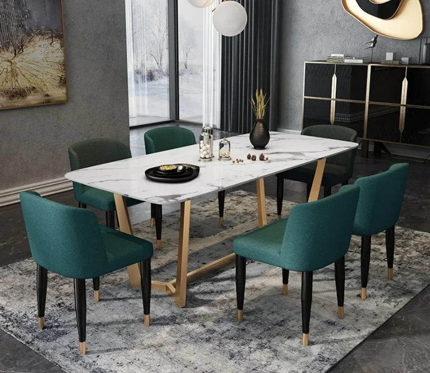 z Stainless Steel in Brass Gold Base Glass Marble Design Dining Table With Dining Chair Furniture Set
z Stainless Steel in Brass Gold Base Glass Marble Design Dining Table With Dining Chair Furniture Set