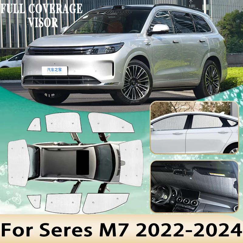 Anti-UV Car Sun Visors Covers For AITO M7 Seres 7 2022 2023 2024 Full Sunscreen Window Sunshades Protection Sticker Accessories
Anti-UV Car Sun Visors Covers For AITO M7 Seres 7 2022 2023 2024 Full Sunscreen Window Sunshades Protection Sticker Accessories