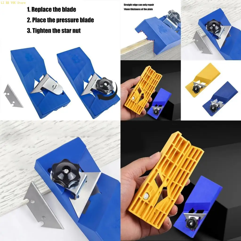 W3JE Handheld Chamfer Tool Easy to Carry Gypsum Board Trimmers Easy to Carry for Woodworking Professional & DIY Enthusiasts
W3JE Handheld Chamfer Tool Easy to Carry Gypsum Board Trimmers Easy to Carry for Woodworking Professional & DIY Enthusiasts