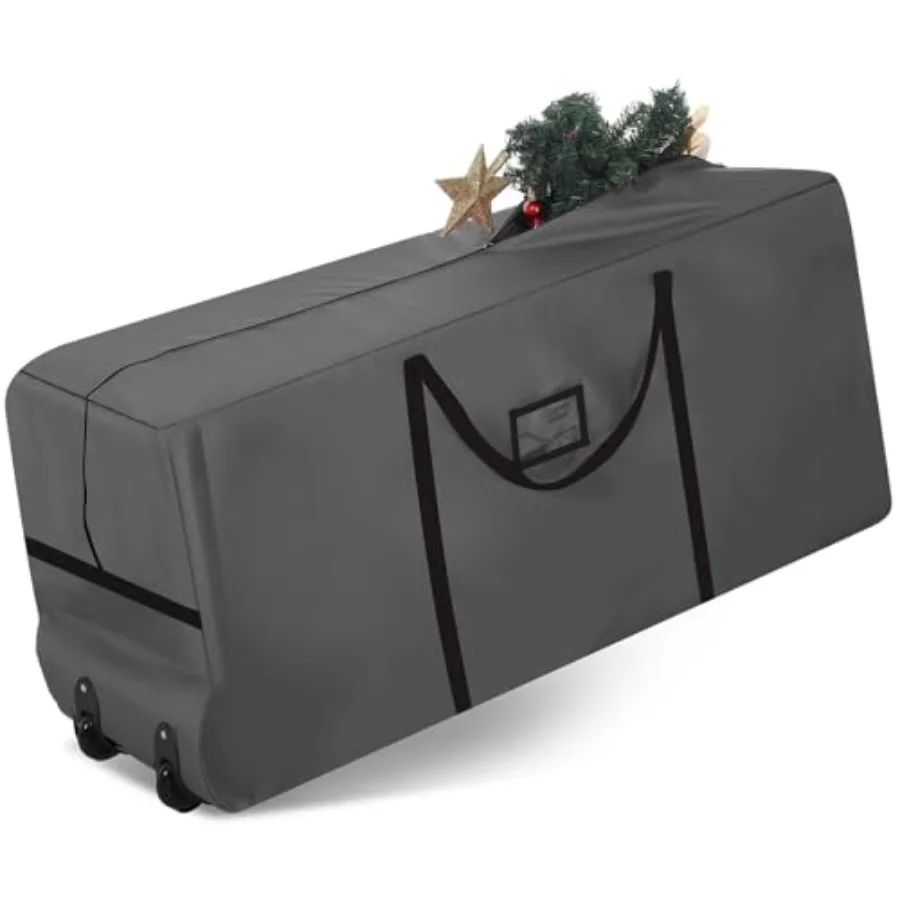 Heavy Duty Christmas Tree Storage Bag 00d Oxford Fabric with Wheels and Reinforced Handles, Durable Xmas Storage Box for Disass
Heavy Duty Christmas Tree Storage Bag 00d Oxford Fabric with Wheels and Reinforced Handles, Durable Xmas Storage Box for Disass
