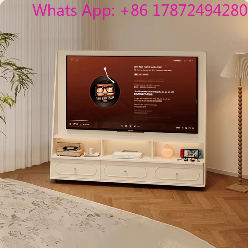 Modern Glamour Unique Tv Stands Chic French Mueble Salón Tv Furniture Living Room Rotation Movable Tv Stands With Wheels
Modern Glamour Unique Tv Stands Chic French Mueble Salón Tv Furniture Living Room Rotation Movable Tv Stands With Wheels