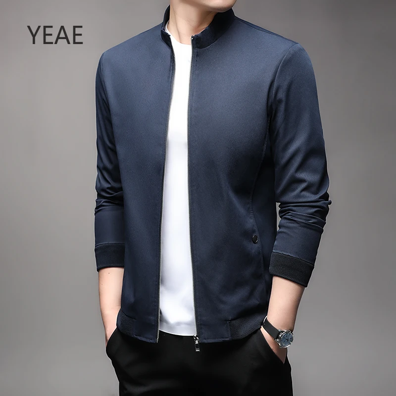 YEAE Spring and Autumn 2025 New Casual Business Stand-up Collar Jacket Thin Style Versatile Simple and Handsome Windbreak Jacket
YEAE Spring and Autumn 2025 New Casual Business Stand-up Collar Jacket Thin Style Versatile Simple and Handsome Windbreak Jacket
