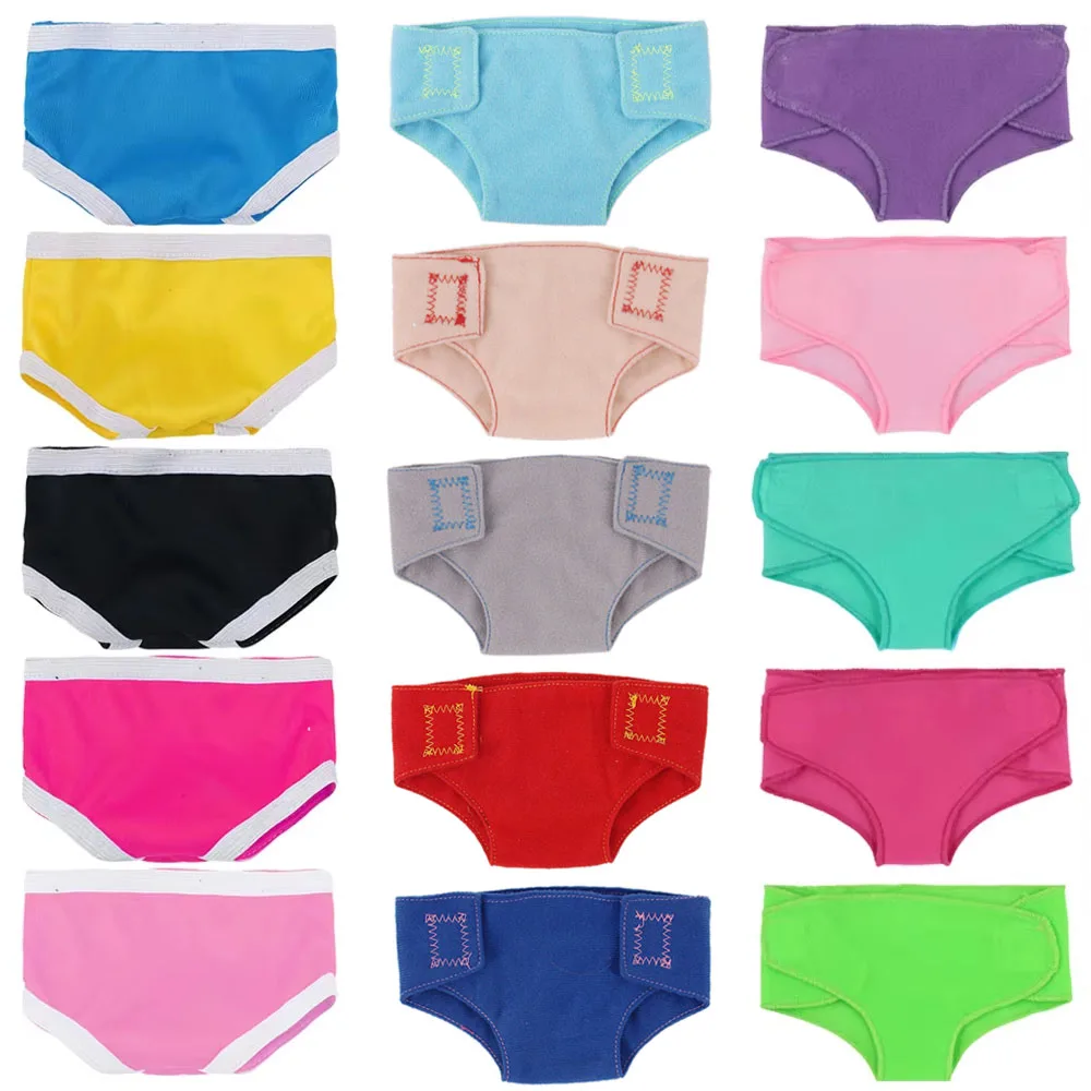 Doll Underpant Solid Color Underpant For 43Cm Baby Doll&18Inch American Doll Clothing Accessories,Our Generation Girl's Toys
Doll Underpant Solid Color Underpant For 43Cm Baby Doll&18Inch American Doll Clothing Accessories,Our Generation Girl's Toys