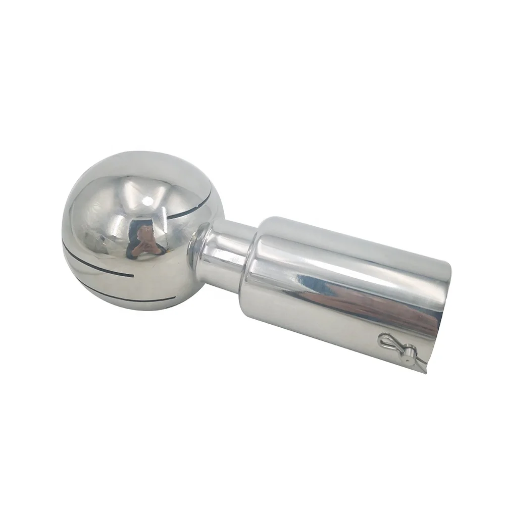 1/2Inch 12.7MM Sanitary Stainless Steel SS304 Rotary Storage Tank Bolt Cleaning Spray Ball With Pins Product Genre Sprayers
1/2Inch 12.7MM Sanitary Stainless Steel SS304 Rotary Storage Tank Bolt Cleaning Spray Ball With Pins Product Genre Sprayers