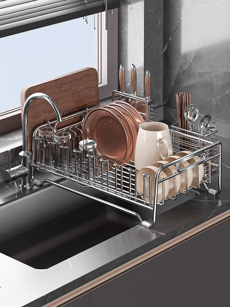 Modern Simple 304 Stainl Steel Kitchen Sink Drain Ra Diware Storage elf Di Drainer Basket Utensil Holder Kitchenware
Modern Simple 304 Stainl Steel Kitchen Sink Drain Ra Diware Storage elf Di Drainer Basket Utensil Holder Kitchenware