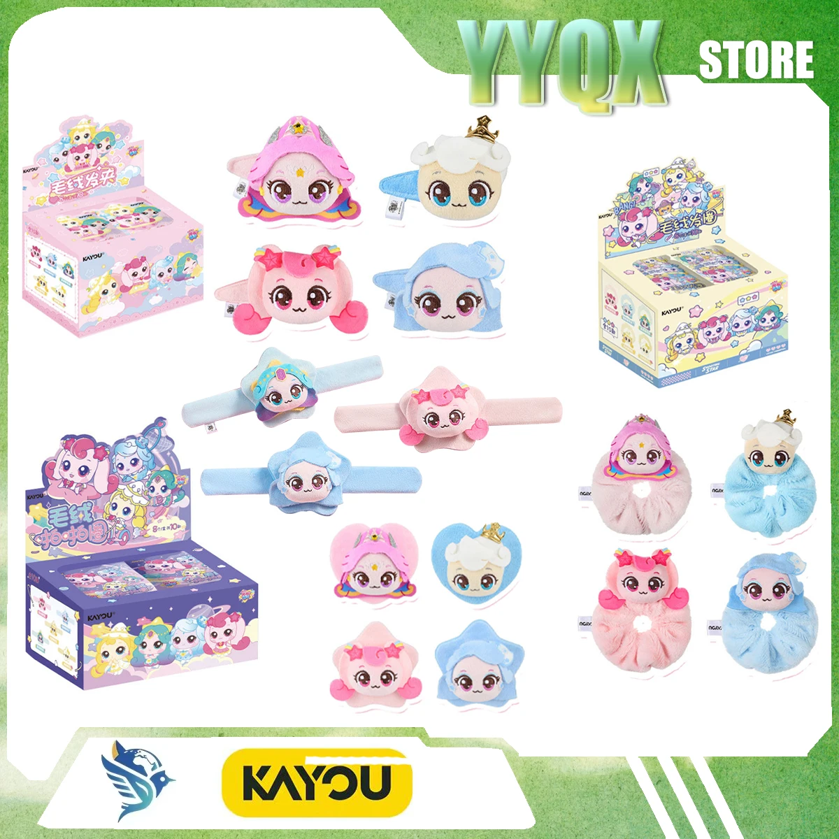 KAYOU 2026 New Catch! Teenieping Hair Tie Hairpin Snap Bracelet Headwear Toy Collection Periphery Surprise Cartoon Gift Cute
KAYOU 2026 New Catch! Teenieping Hair Tie Hairpin Snap Bracelet Headwear Toy Collection Periphery Surprise Cartoon Gift Cute
