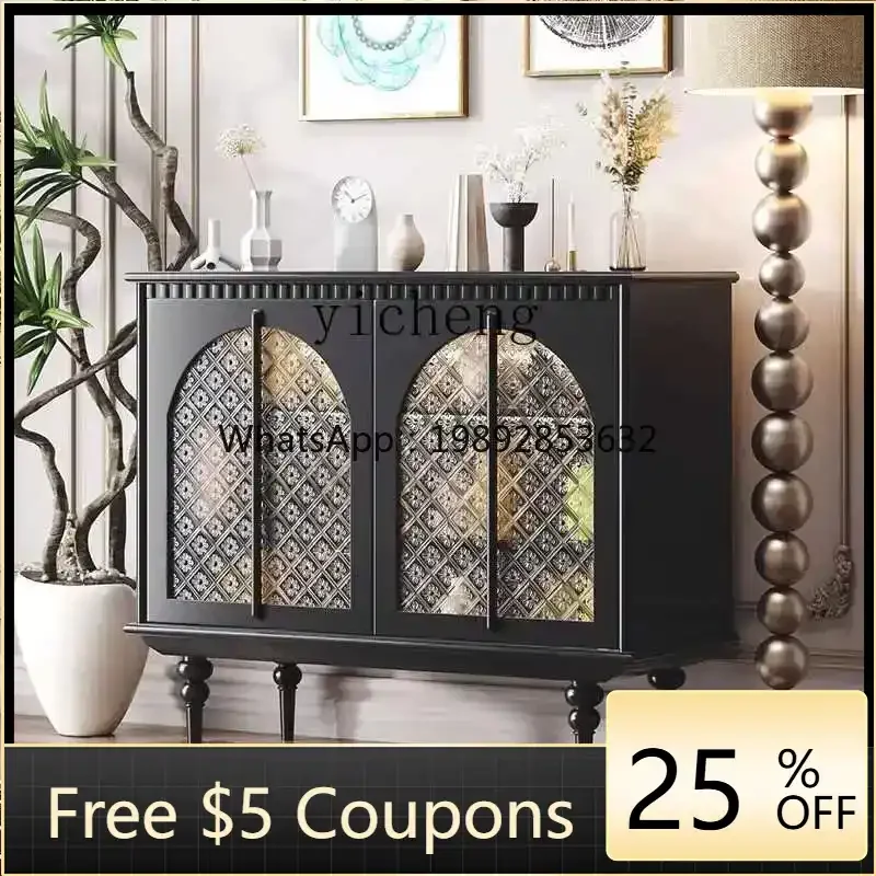 GZ Entrance Cabinet Vintage Solid Wood Storage Curio Cabinet Glass Door Living Room Sideboard Cabinet
GZ Entrance Cabinet Vintage Solid Wood Storage Curio Cabinet Glass Door Living Room Sideboard Cabinet