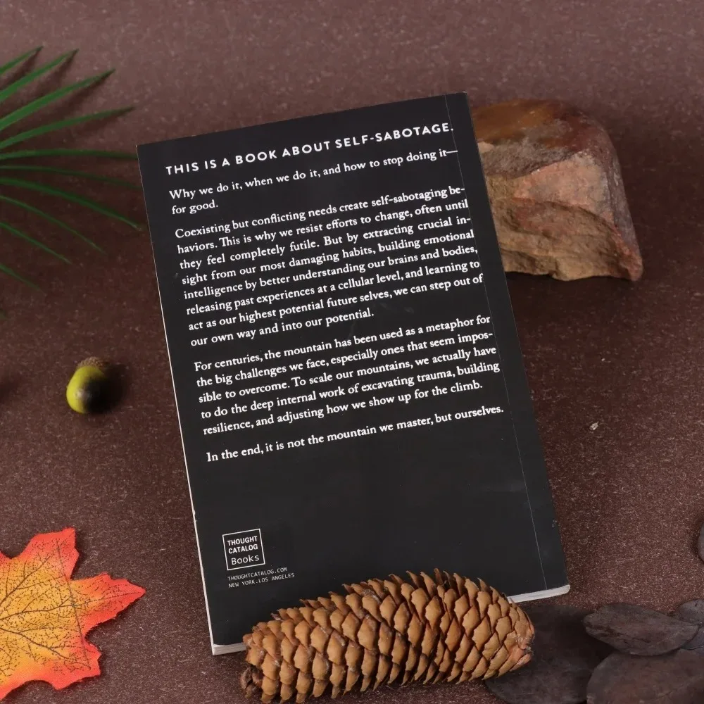 【English Book】 The Mountain Is You: Transforming Self-Sabotage Into Self-Mastery Self-Improvement Book
【English Book】 The Mountain Is You: Transforming Self-Sabotage Into Self-Mastery Self-Improvement Book